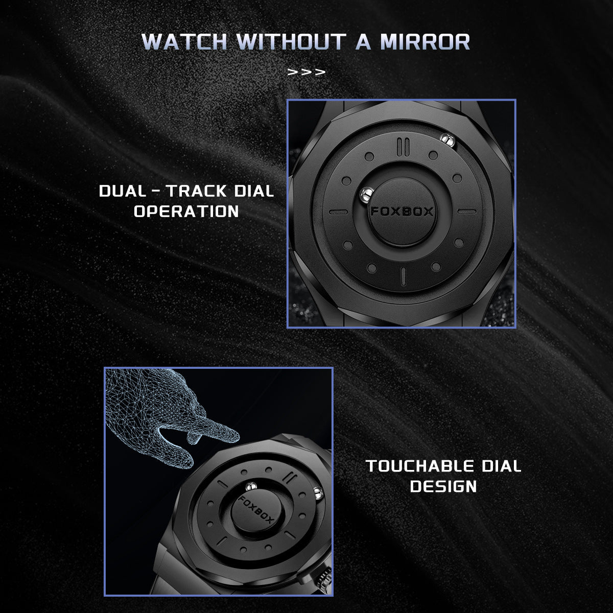Foxbox/Outdoor Cool Magnetic Levitation Watch Men's High-Tech 