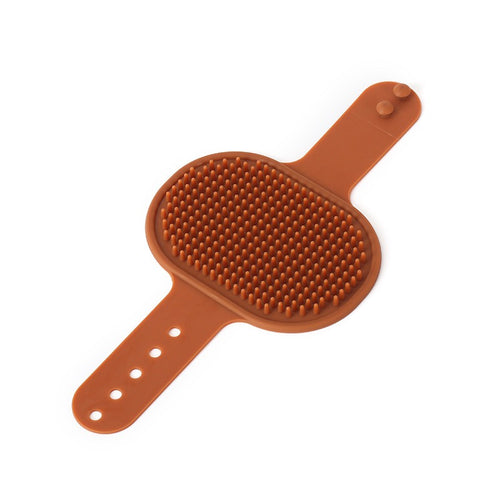 Adjustable cleaning silicone product for cats and dogs pet massage 
