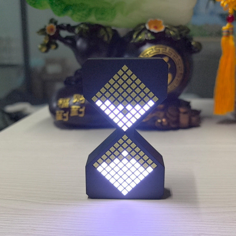 Cyber-style LED electronic sand timer: gravity-sensing