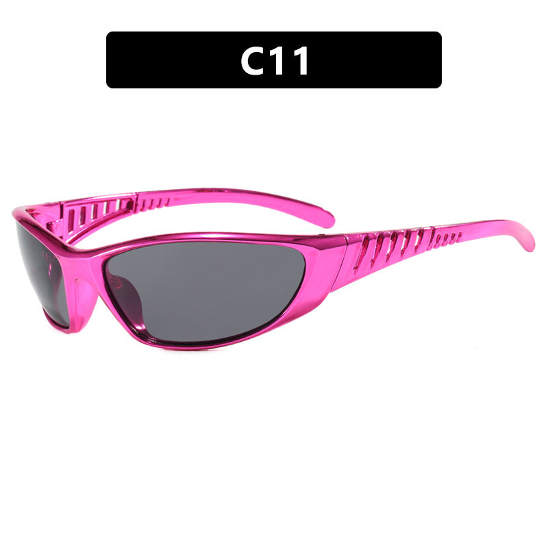 Girl Retro High End Sunglasses Street Photography Female