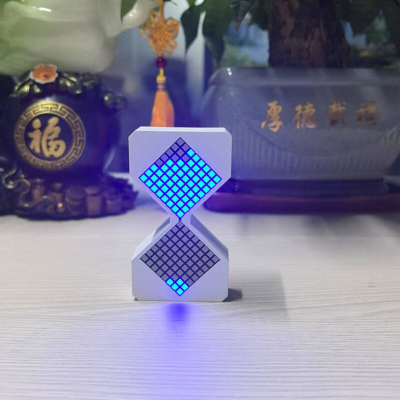 Cyber-style LED electronic sand timer: gravity-sensing