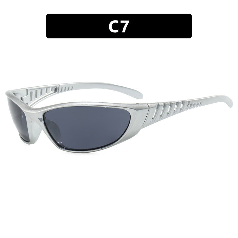 Girl Retro High End Sunglasses Street Photography Female