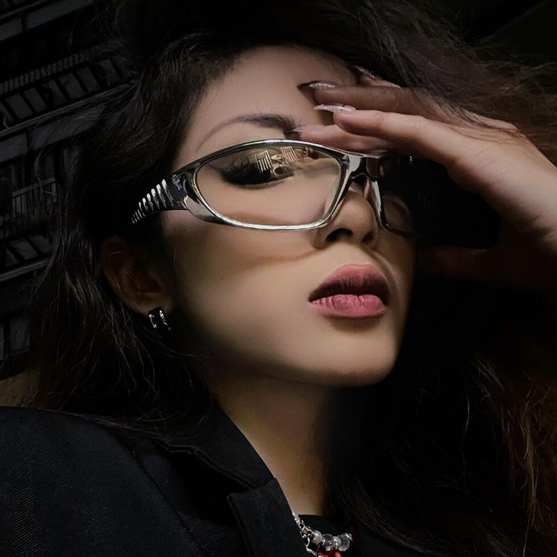 Girl Retro High End Sunglasses Street Photography Female