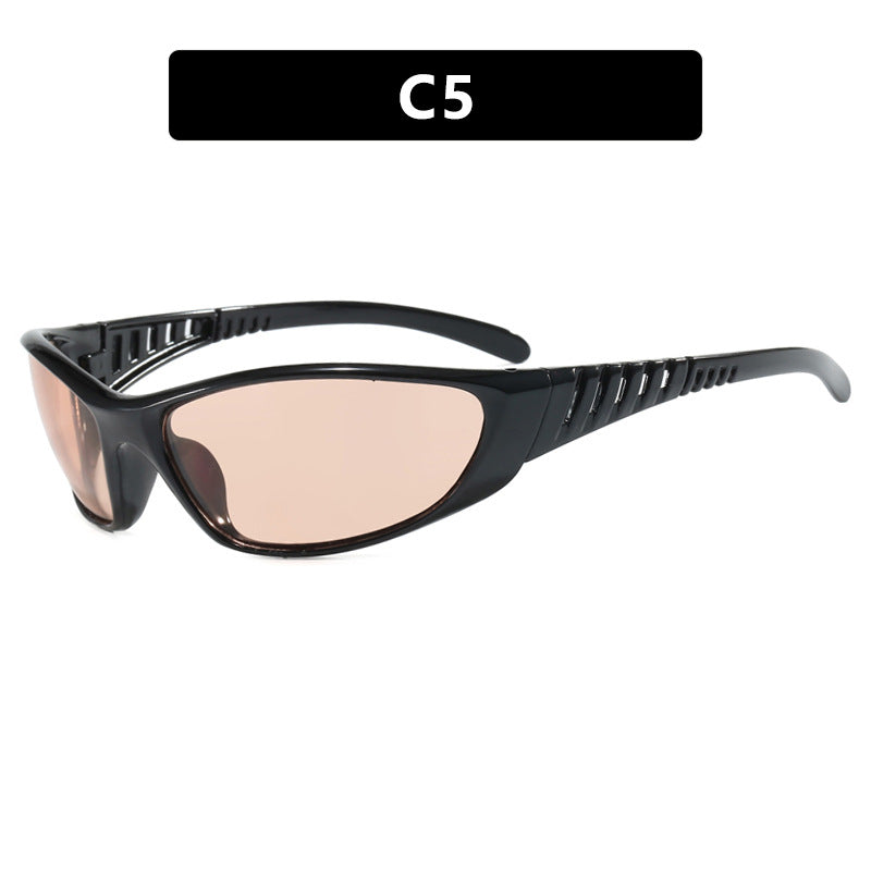 Girl Retro High End Sunglasses Street Photography Female